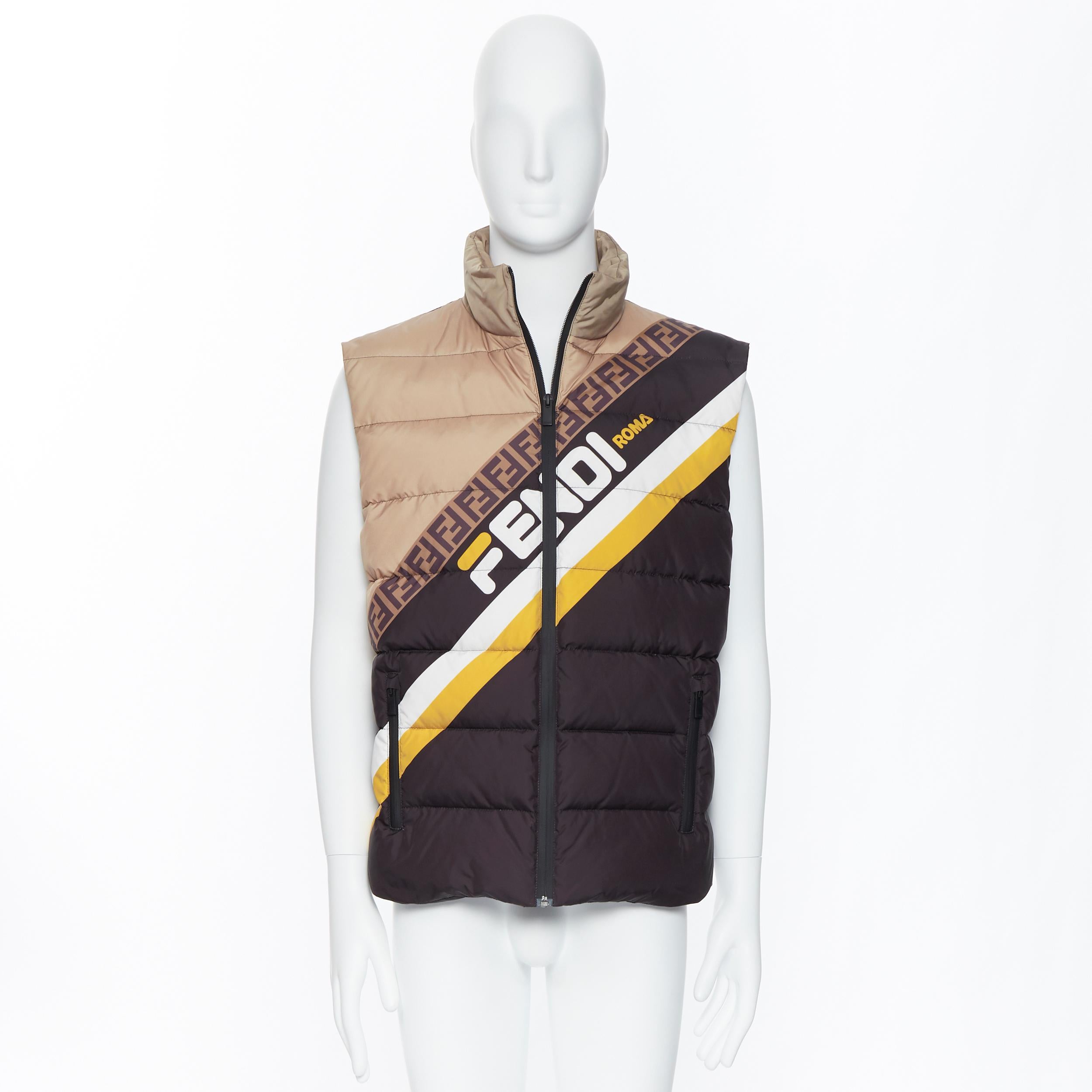 fendi fila vest