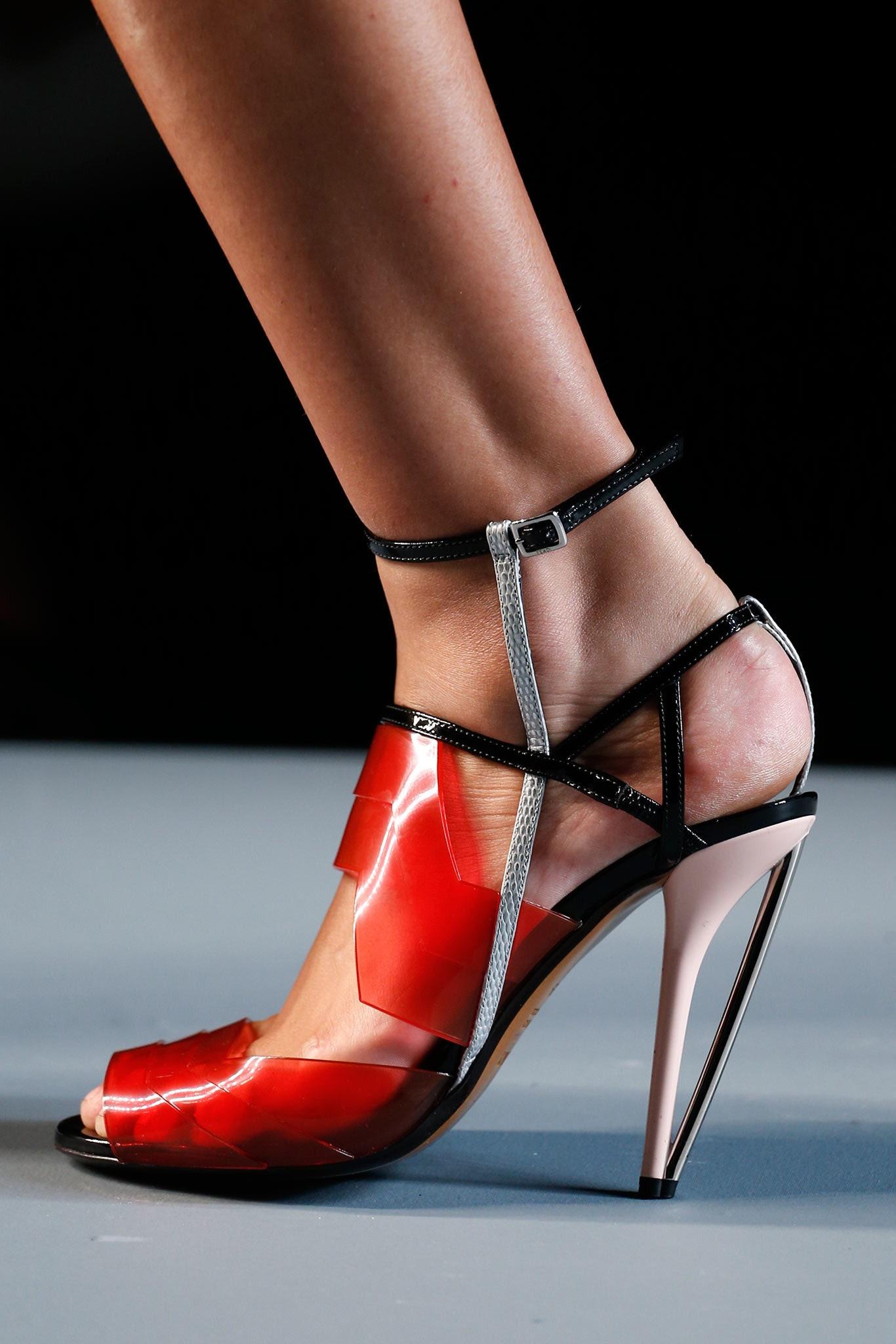 New Fendi Karl Lagerfeld Runway Spring 2014 Heels Sandals Sz 40 2