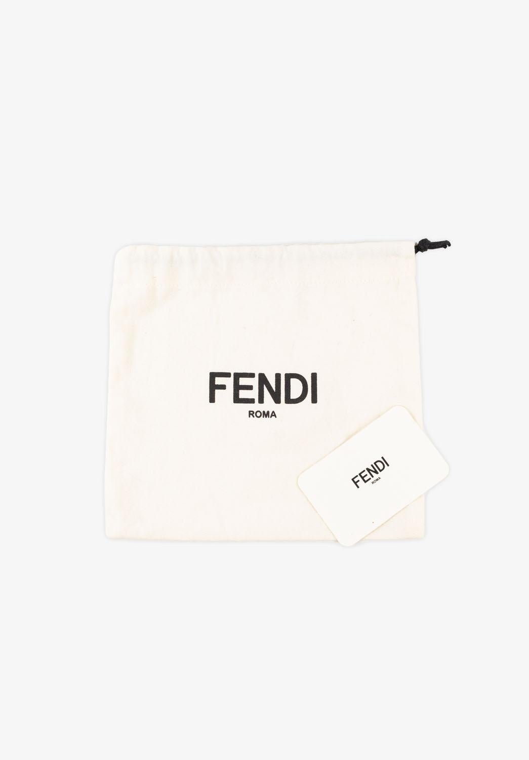 New Fendi Leather Box Key Chain Women Bag, One Size, S1158 For Sale 2