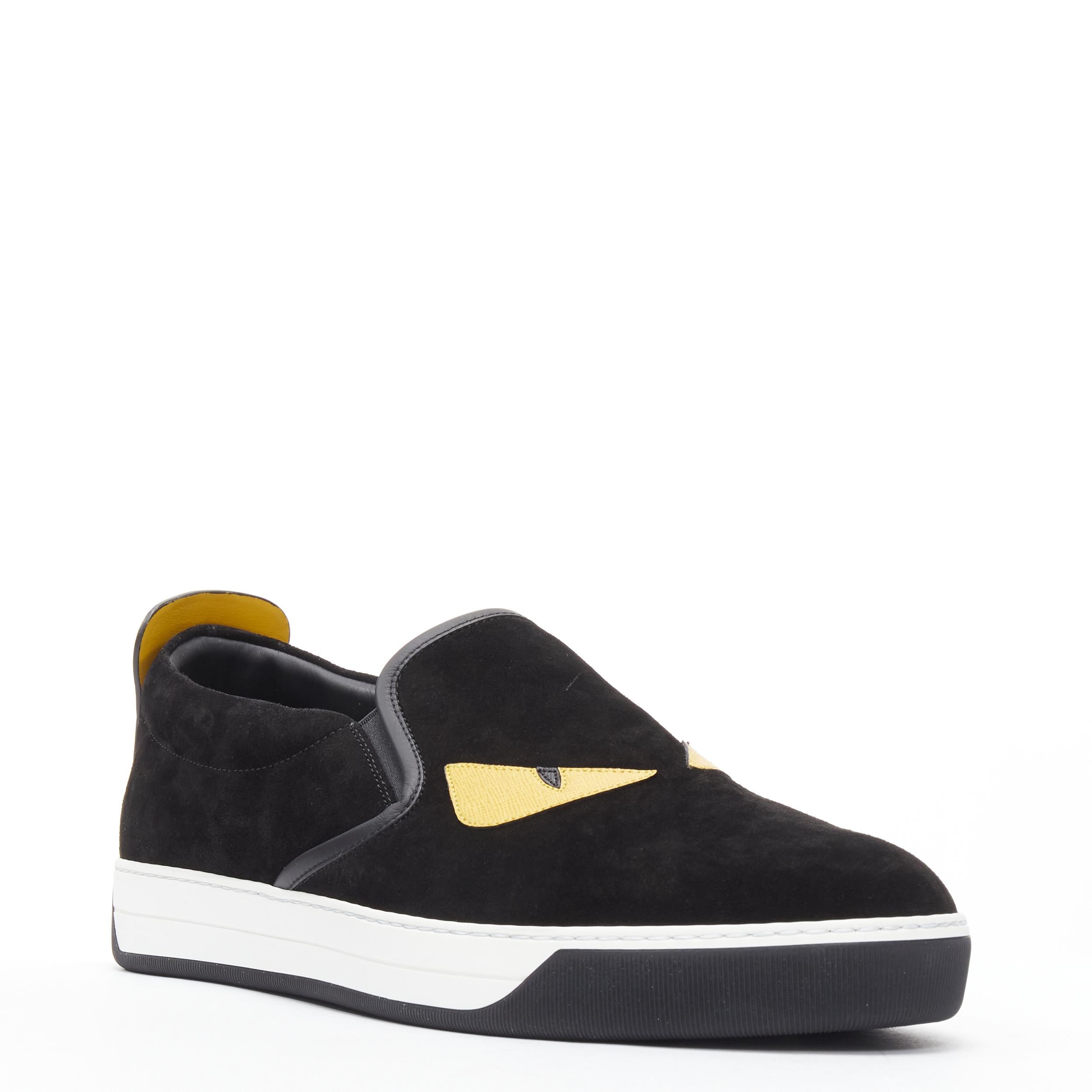 fendi monster slip on