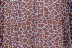 New Fendi Oversize Blue Maroon Shawl Scarf