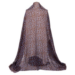 Nuevo Fendi Bufanda chal oversize azul granate