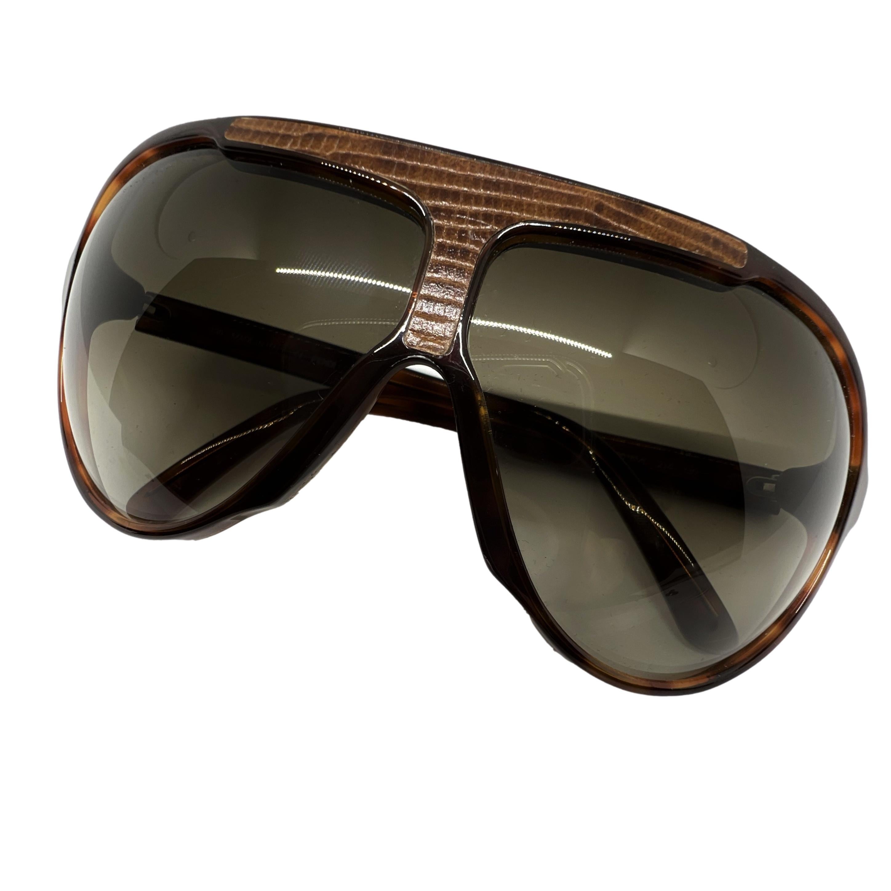 Gris New Fendi Lunettes de soleil unisexes avec étui