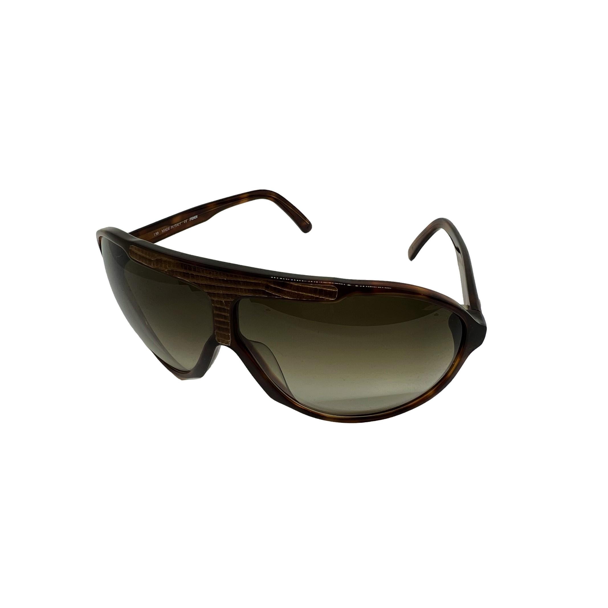  New Fendi Lunettes de soleil unisexes avec étui Unisexe 
