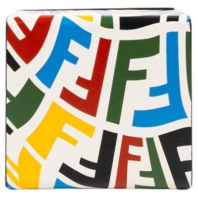 New Fendi x Sarah Coleman Women Key Chain Lether Charm Bag, one size, S1162