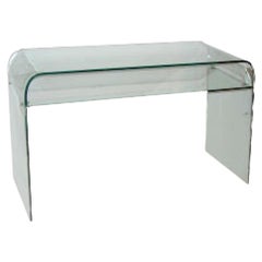 New Fiam Elementare Console with glass  shelf by Enrico Tonucci in STOCK