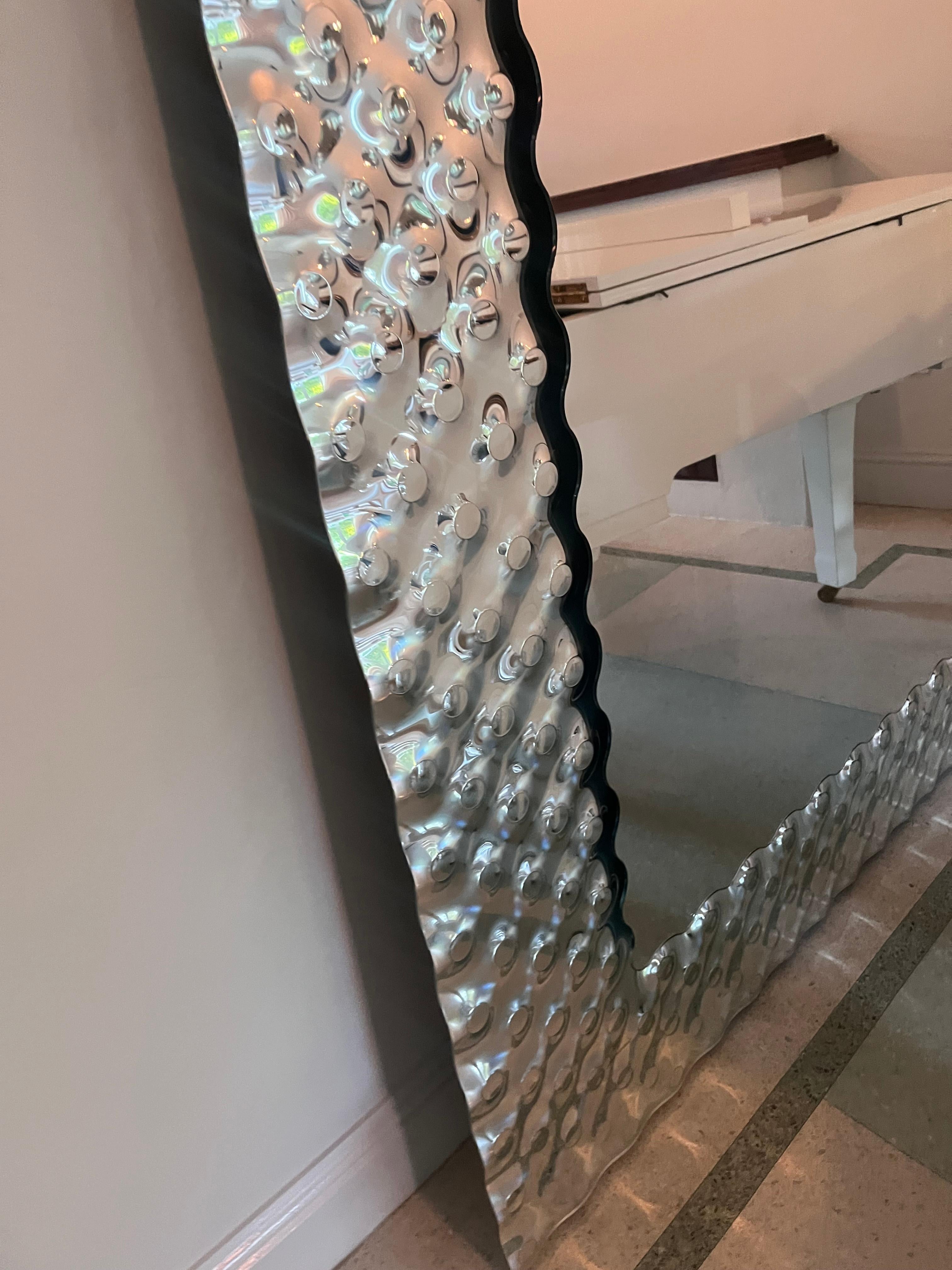 Contemporary NEW Fiam Pop Square Mirror by Marcel Wanders in STOCK For Sale