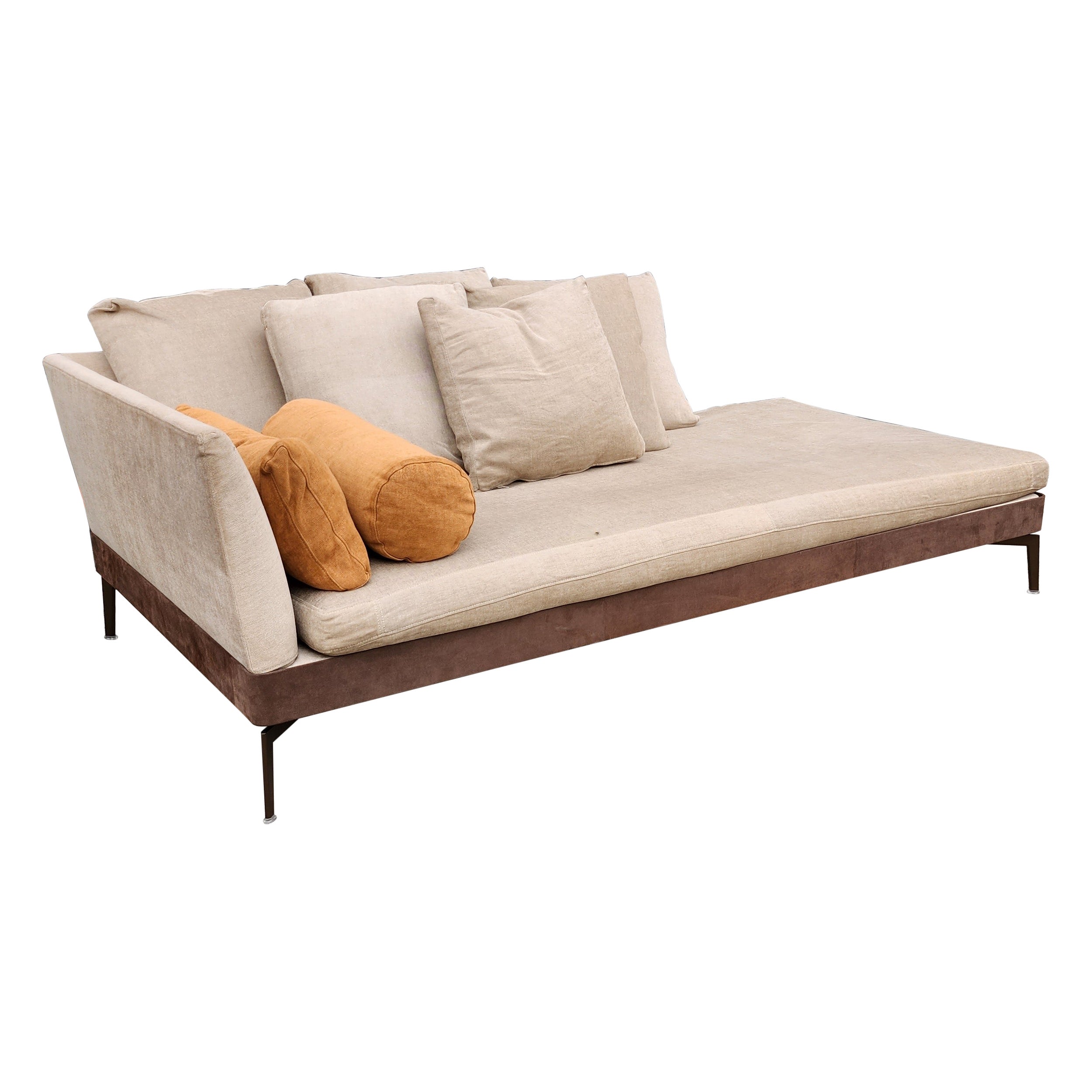 (NEW) Flexform Feel Good Large - Chaise longue / Recamiere by Antonio Citterio