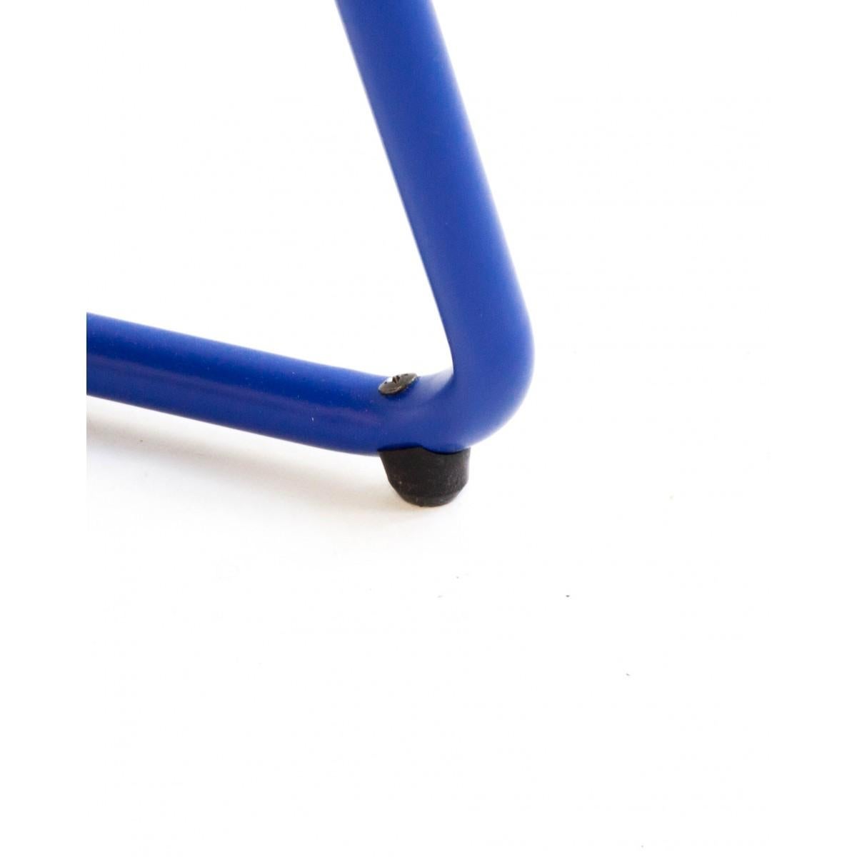 New Folding Iron Chair Blue 5002 by Houtique  1