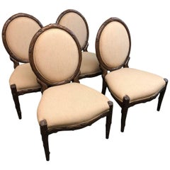 New Frassino Dining Chairs by Michael Taylor Designs, Set of 4