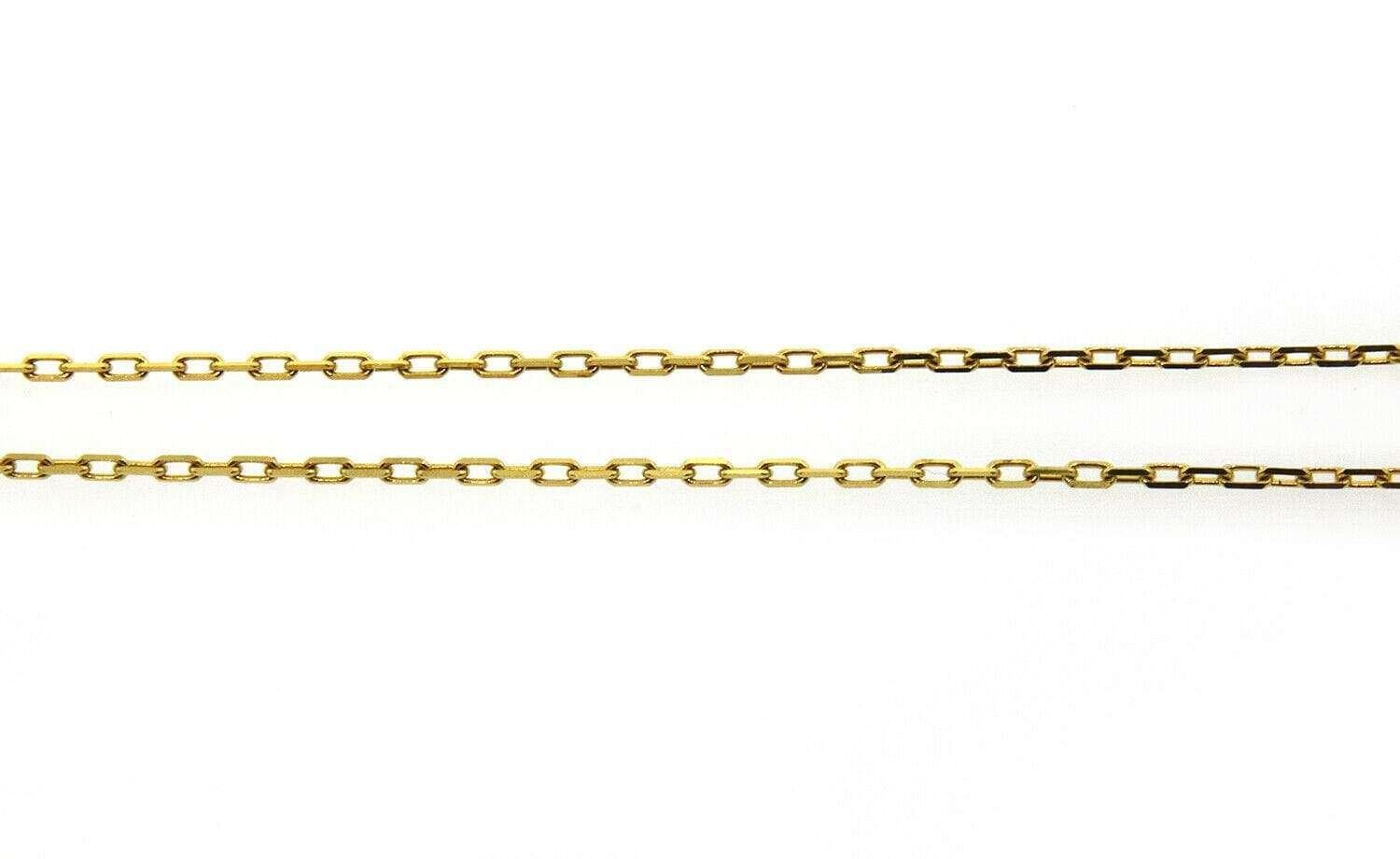 New Frederic Sage Diamond Swirl Pendant Necklace in 14K In New Condition For Sale In Vienna, VA
