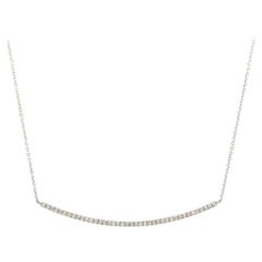 New From Gabriel
Co 0.41 CTW Diamond Bar Necklace in 14kt White Gold New From Gabriel
Co 0.41 CTW Diamond Bar Necklace in 14kt White Gold