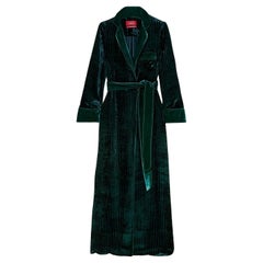 F.R.S pour Restless Sleepers - Robe en velours vert émeraude FRS, neuve