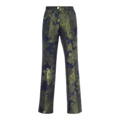 NEW F.R.S For Restless Sleepers FRS Floral Jacquard Printed Pants M