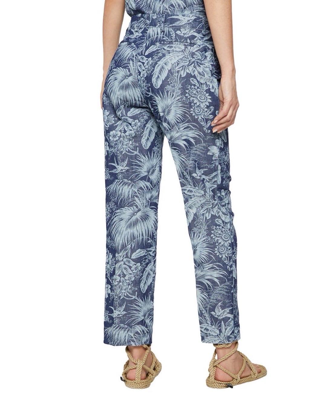 NUOVO F.R.S. For Restless Sleepers FRS Pantaloni stampati in misto lino XS In condizioni Nuovo in vendita a Switzerland, CH