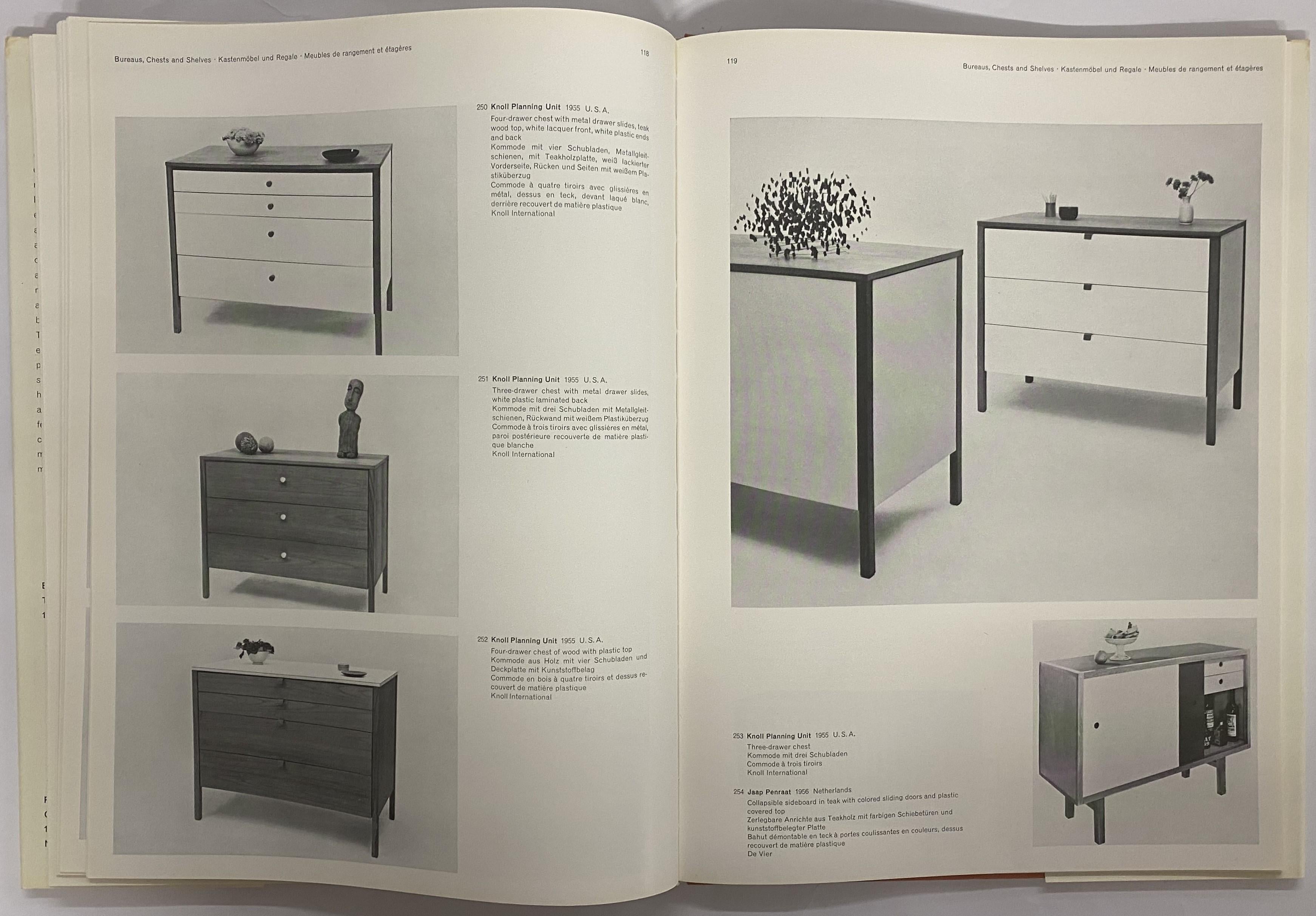 New Furniture 4 1956/1958 A cura di Gerd Hatje Testo di Wolfgang Clasen (Libro) in vendita 7
