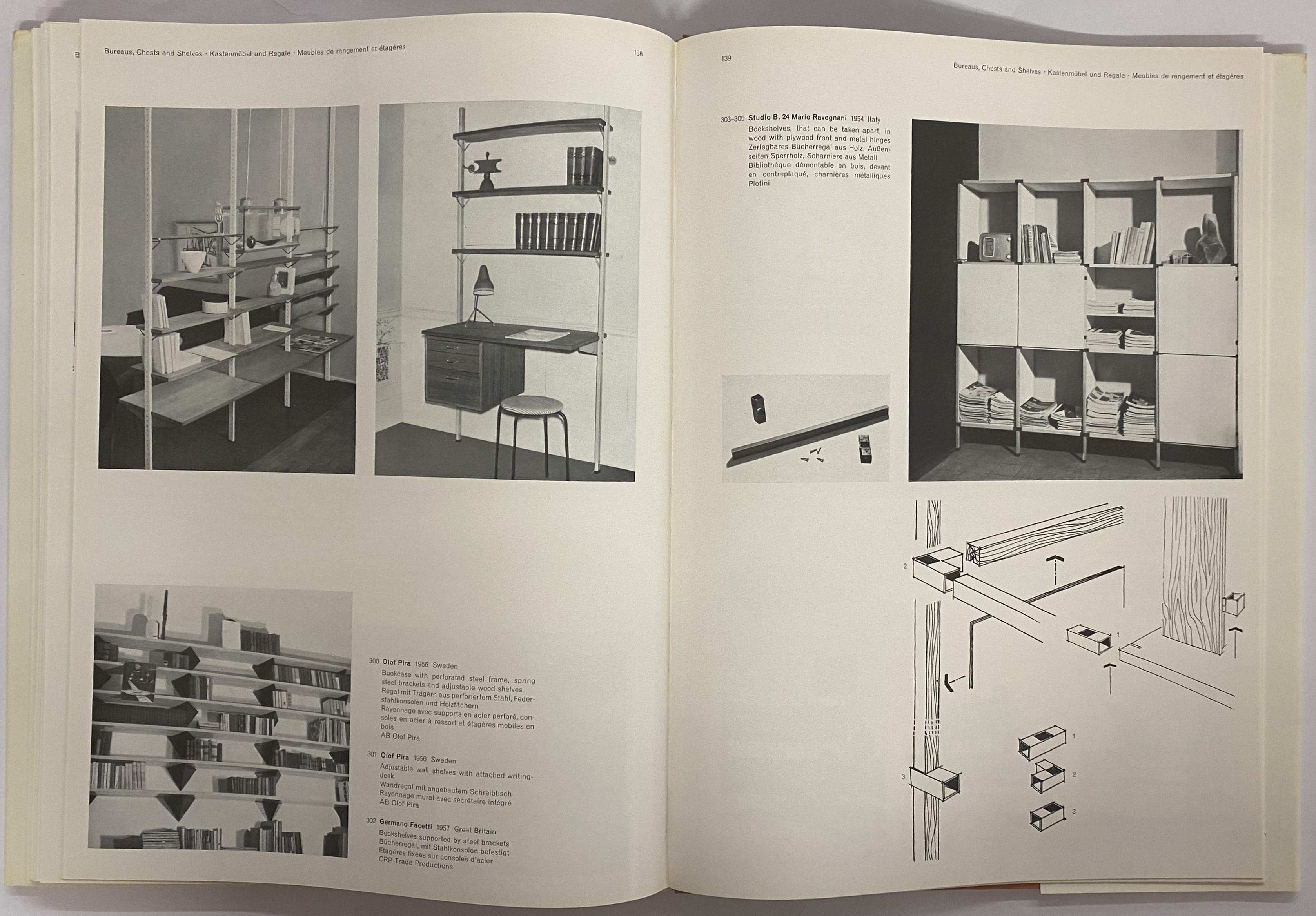 New Furniture 4 1956/1958 A cura di Gerd Hatje Testo di Wolfgang Clasen (Libro) in vendita 10