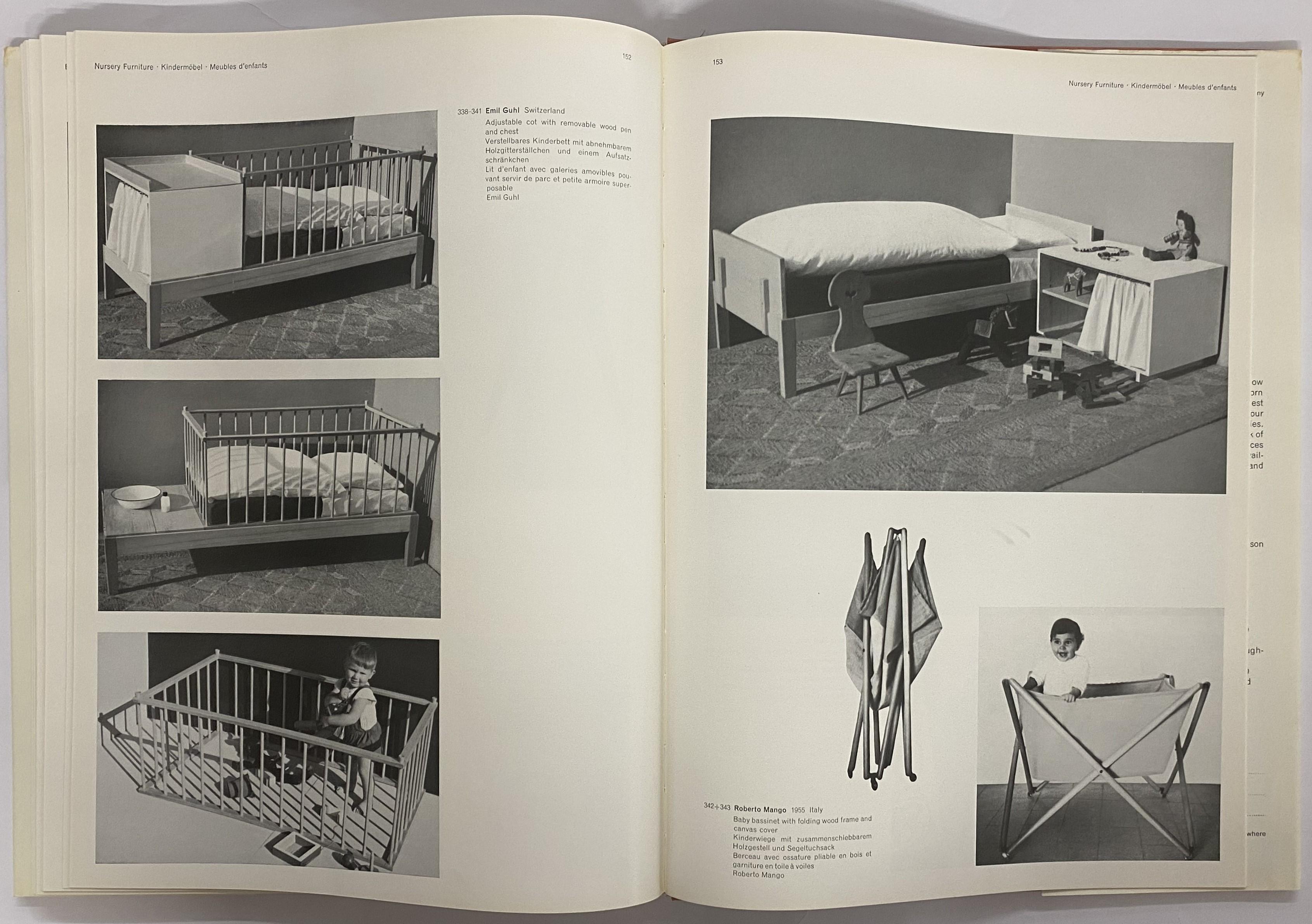 New Furniture 4 1956/1958 A cura di Gerd Hatje Testo di Wolfgang Clasen (Libro) in vendita 11