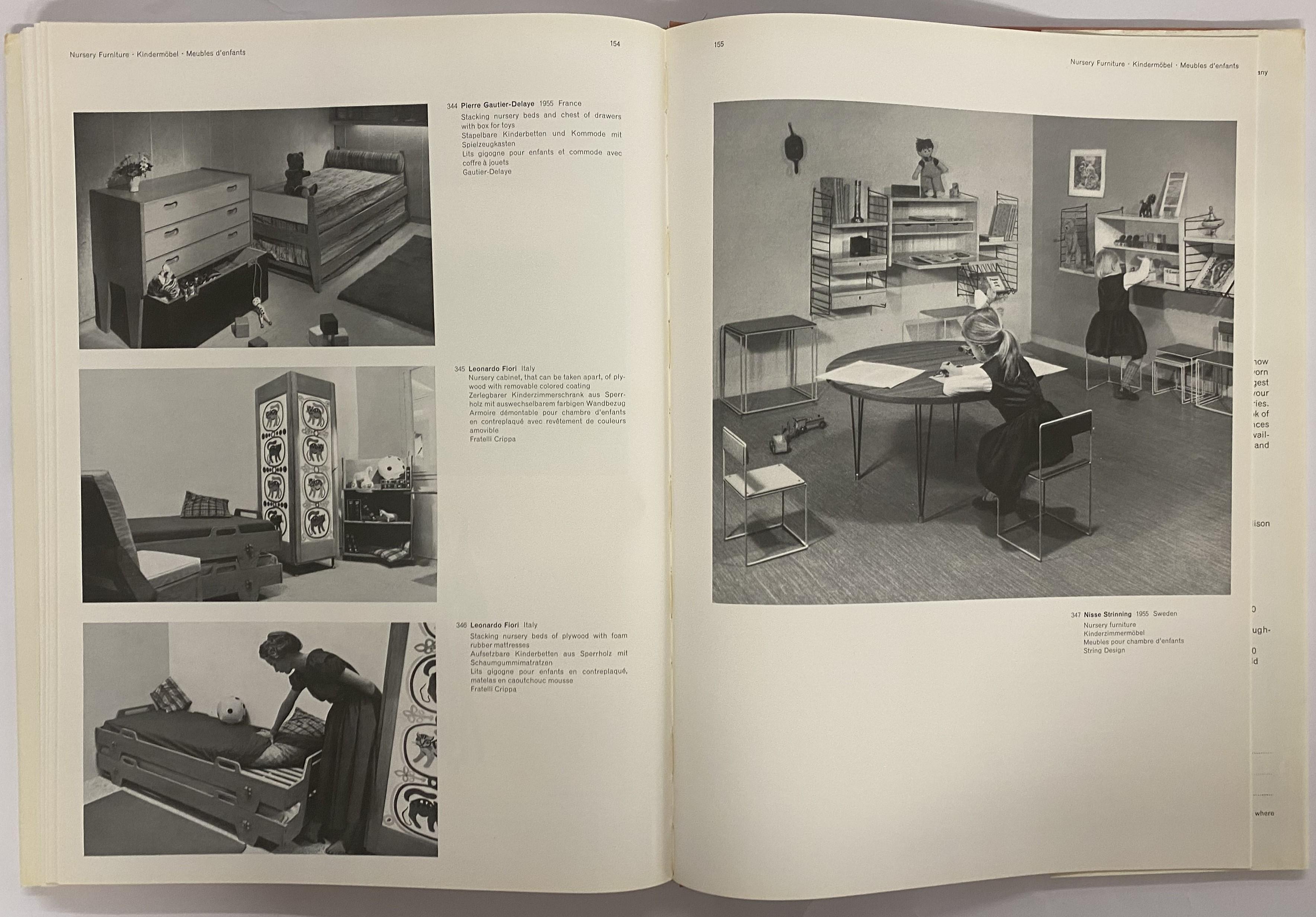 New Furniture 4 1956/1958 A cura di Gerd Hatje Testo di Wolfgang Clasen (Libro) in vendita 12