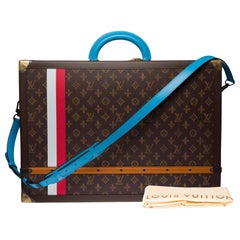 Neu- FW 2021- Abloh N°7- Louis Vuitton Alzer 55 Soft Trunk in Monogram Canvas