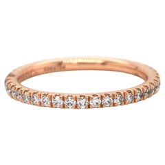 New Gabriel 
Co. 0.47ctw Diamond Eternity Band Ring in 14K Rose Gold