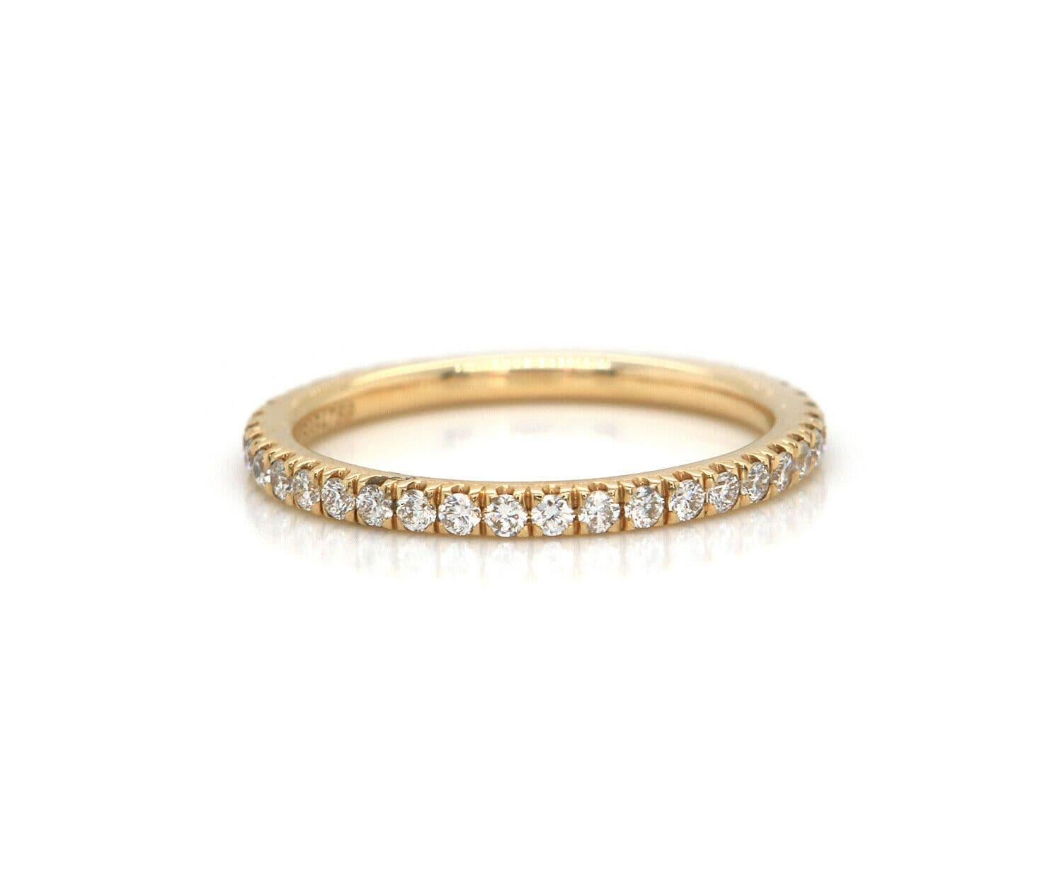 New Gabriel & Co. 0.48ctw Diamond Eternity Band Ring in 14K

Gabriel & Co. Diamond Eternity Band Ring
14K Yellow Gold
Diamonds Carat Weight: Approx. 0.48ctw
Clarity: SI2
Color: G – H
Band Width: Approx. 1.7 MM
Ring Size: 6.0 (US)
Weight: Approx.