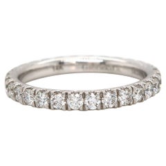 New Gabriel 
Co. 0.97ctw Diamond Eternity Band Ring in 14K White Gold