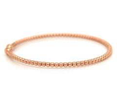 New Gabriel & Co. Bujukan Beaded Cuff Bracelet in 14K Rose Gold