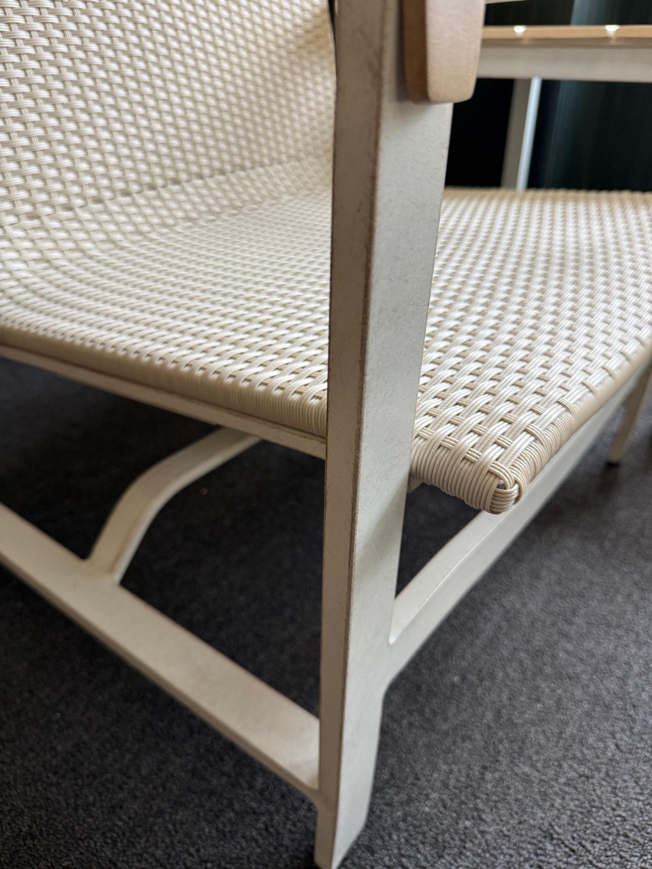 Nuevo Conjunto de exterior Gensun Casual Ventura de 5 piezas de aluminio fundido y mimbre en venta 10