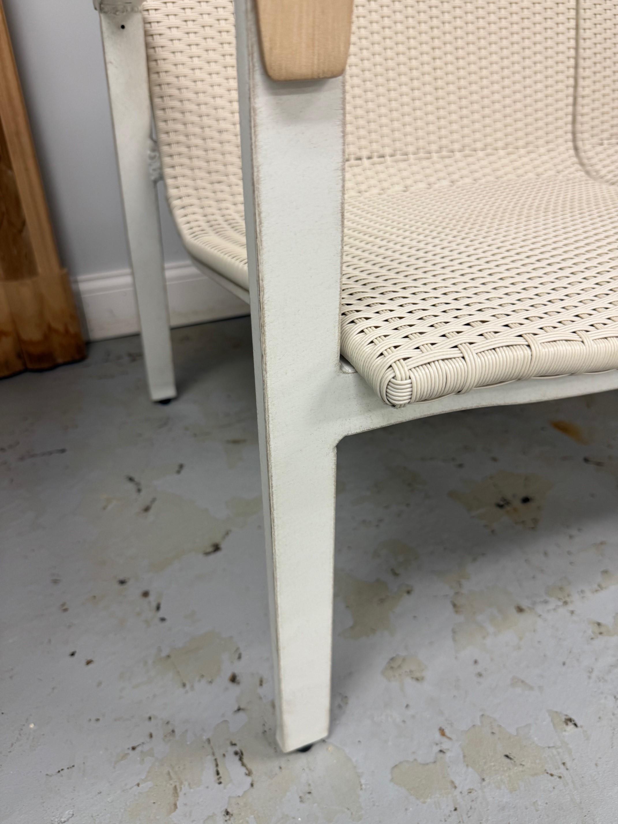 Nuevo Conjunto de exterior Gensun Casual Ventura de 5 piezas de aluminio fundido y mimbre en venta 1