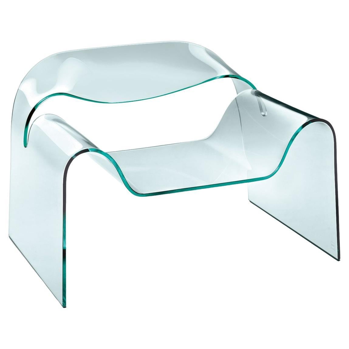 Neuer Ghost Chair von Cini Boeri für Fiam, Stuhl aus Glas 