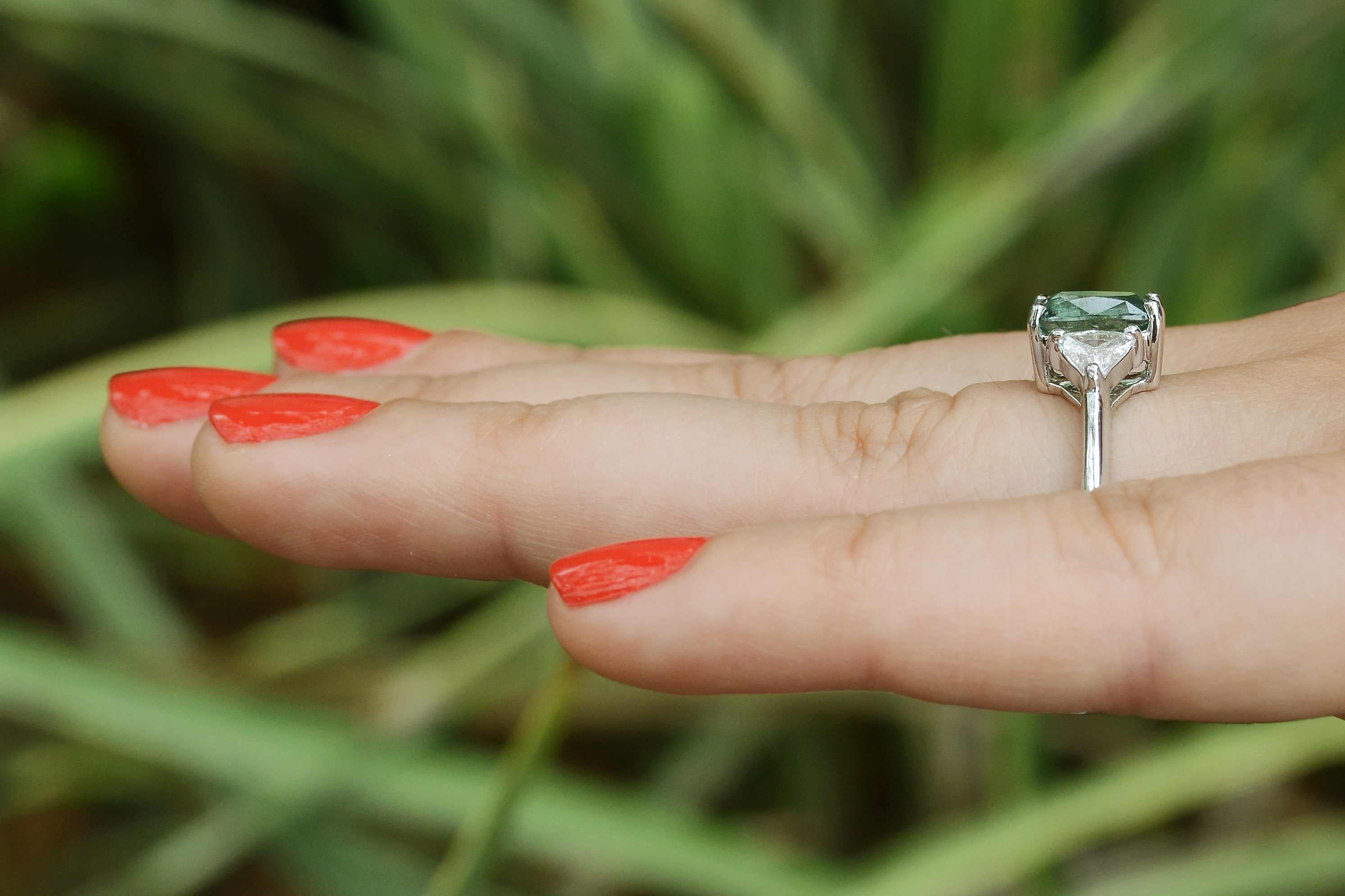 2 carat alexandrite ring