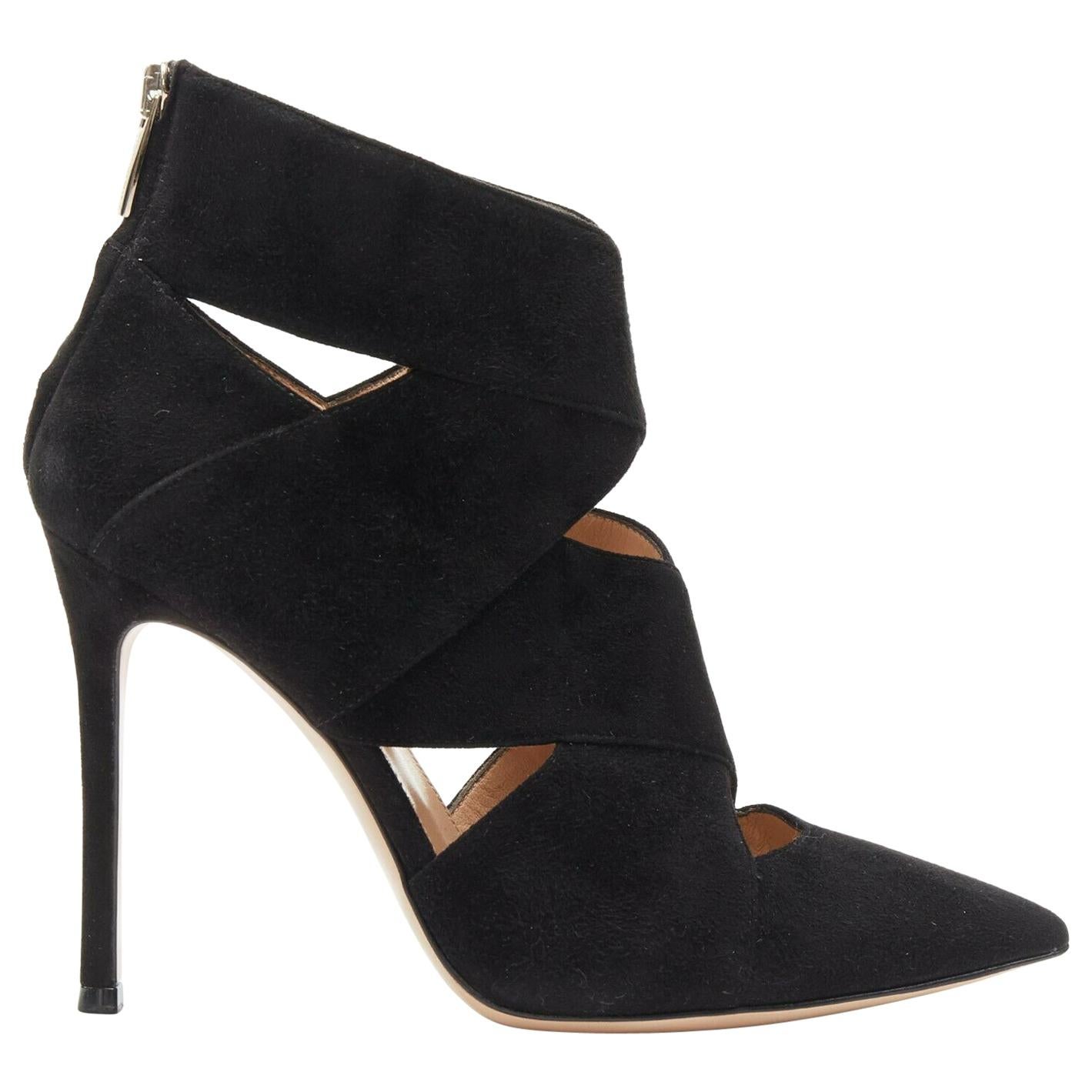 gianvito rossi pointed toe bootie
