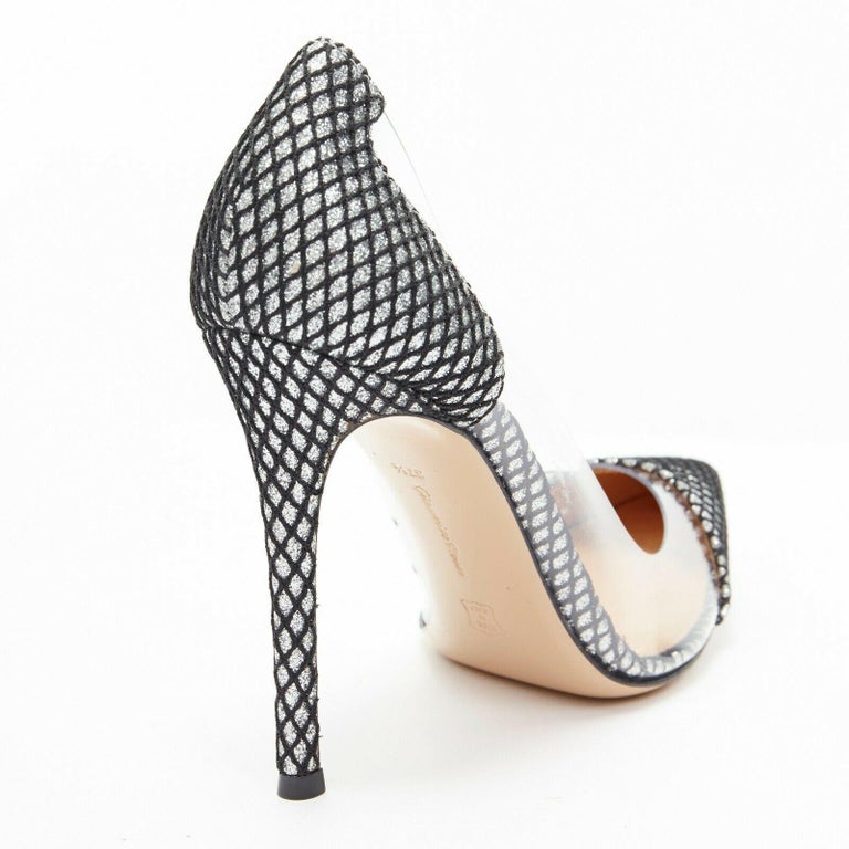 gianvito rossi silver plexi