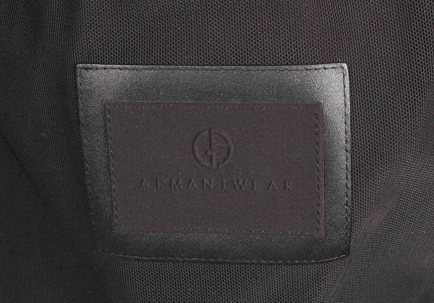 New Giorgio Armani Men Velvet Velour Bomber Jacket Size 54IT (Large) For Sale 4