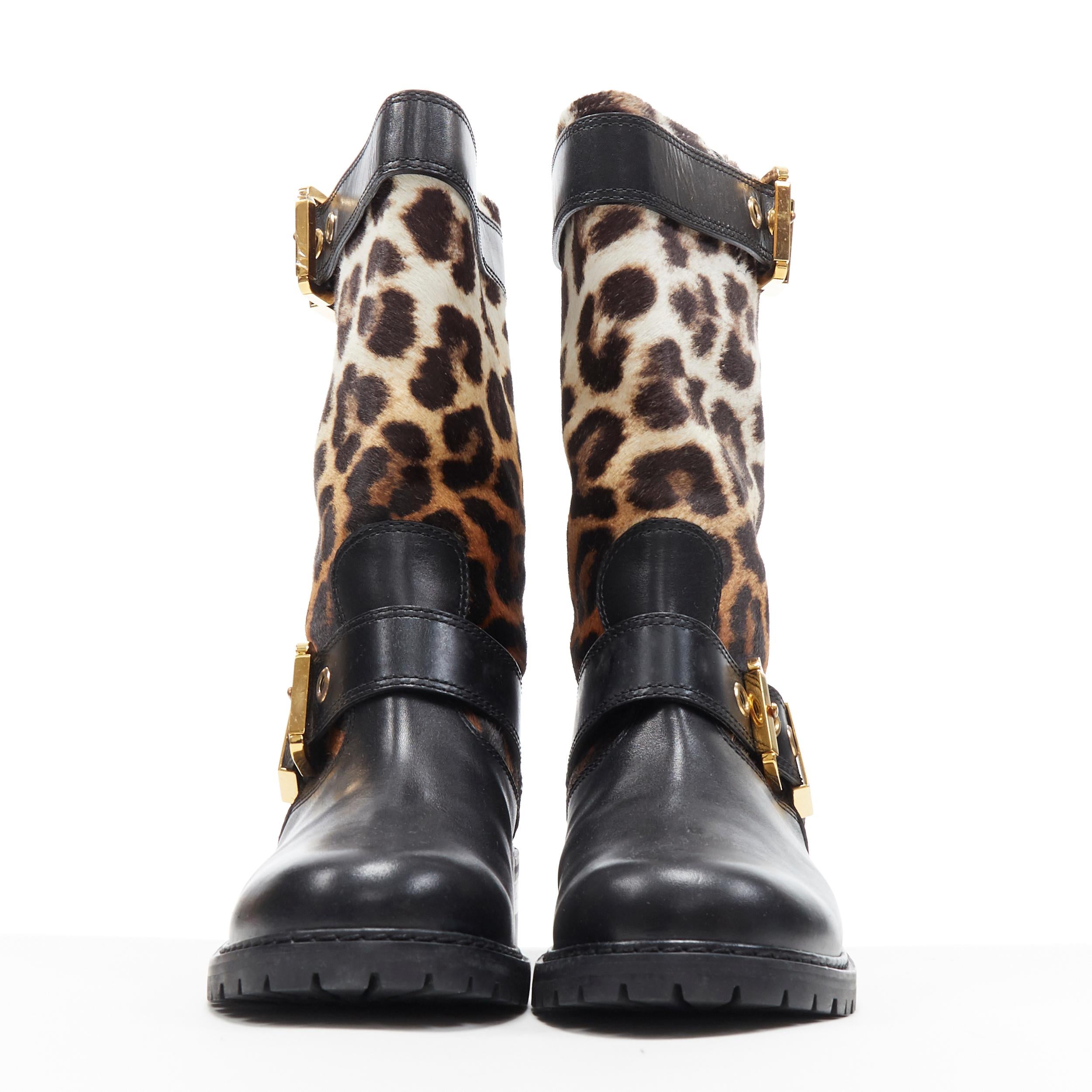 gold buckle boots