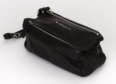 New Givenchy Black Leather Pochette Bag