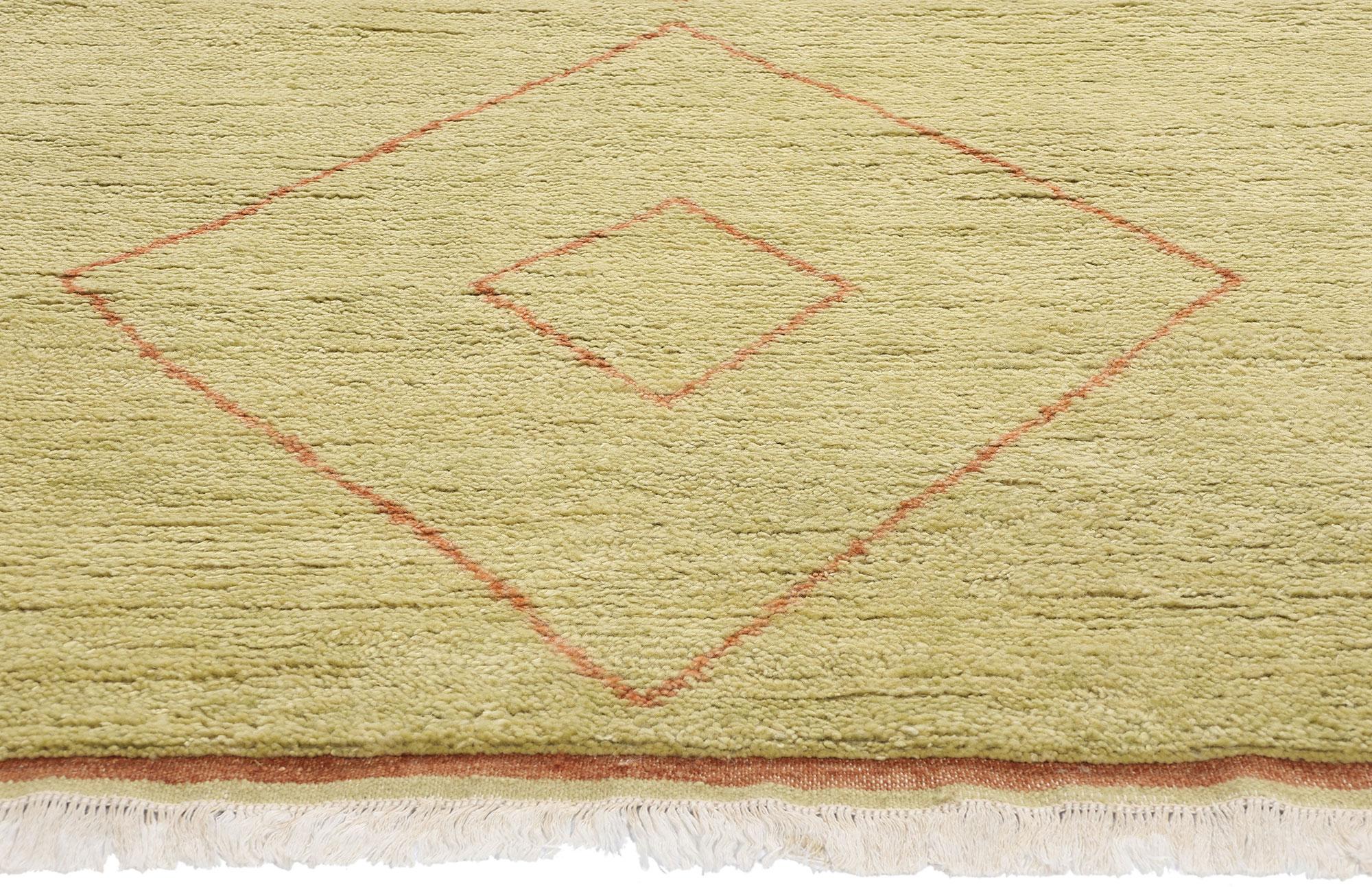 Indien Nouveau tapis marocain moderne Golden Mesa, 08'03 x 08'00 en vente