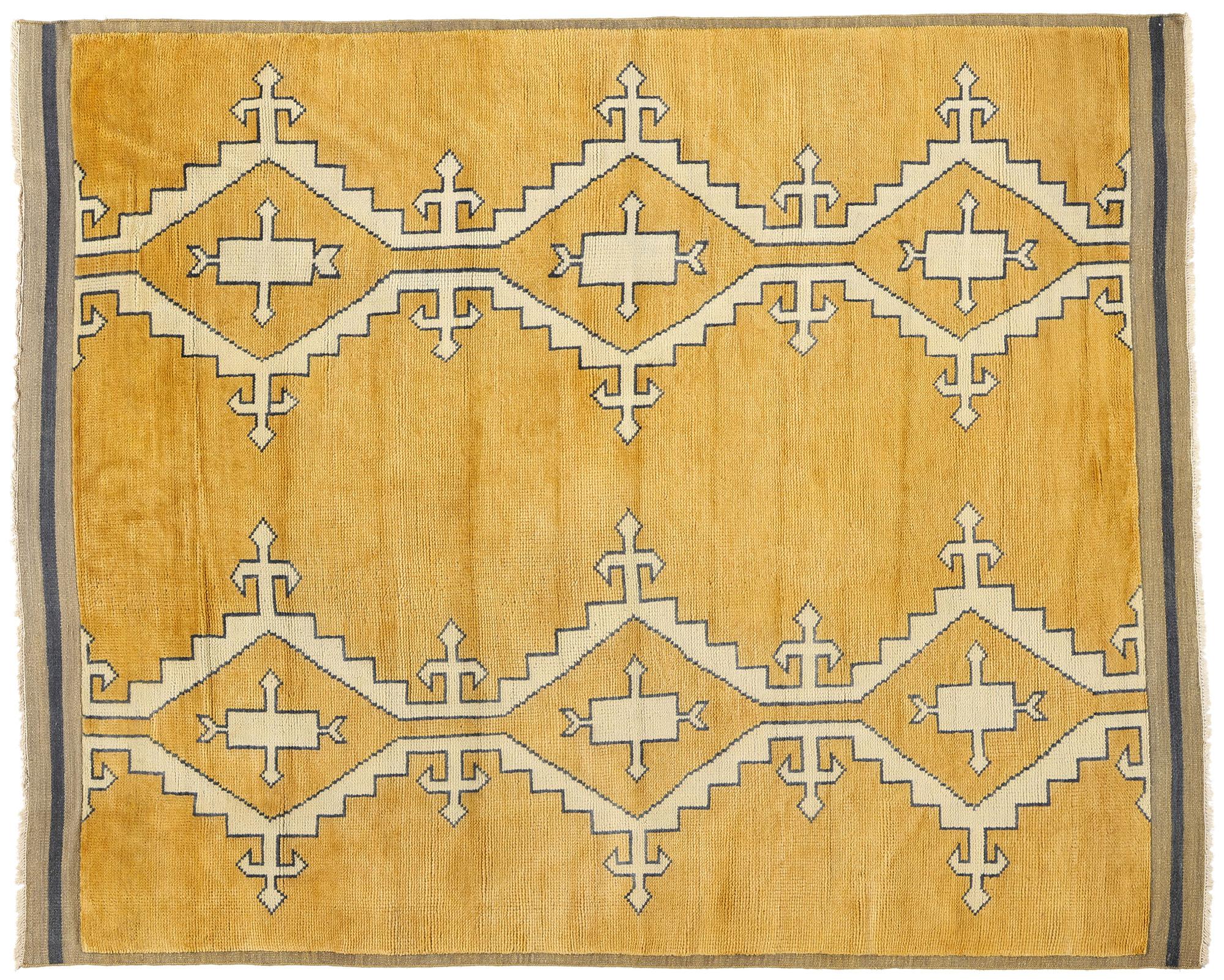 Nueva Alfombra Marroquí Contemporánea Golden Sahara Talisman, 08'00 x 09'11 en venta 2