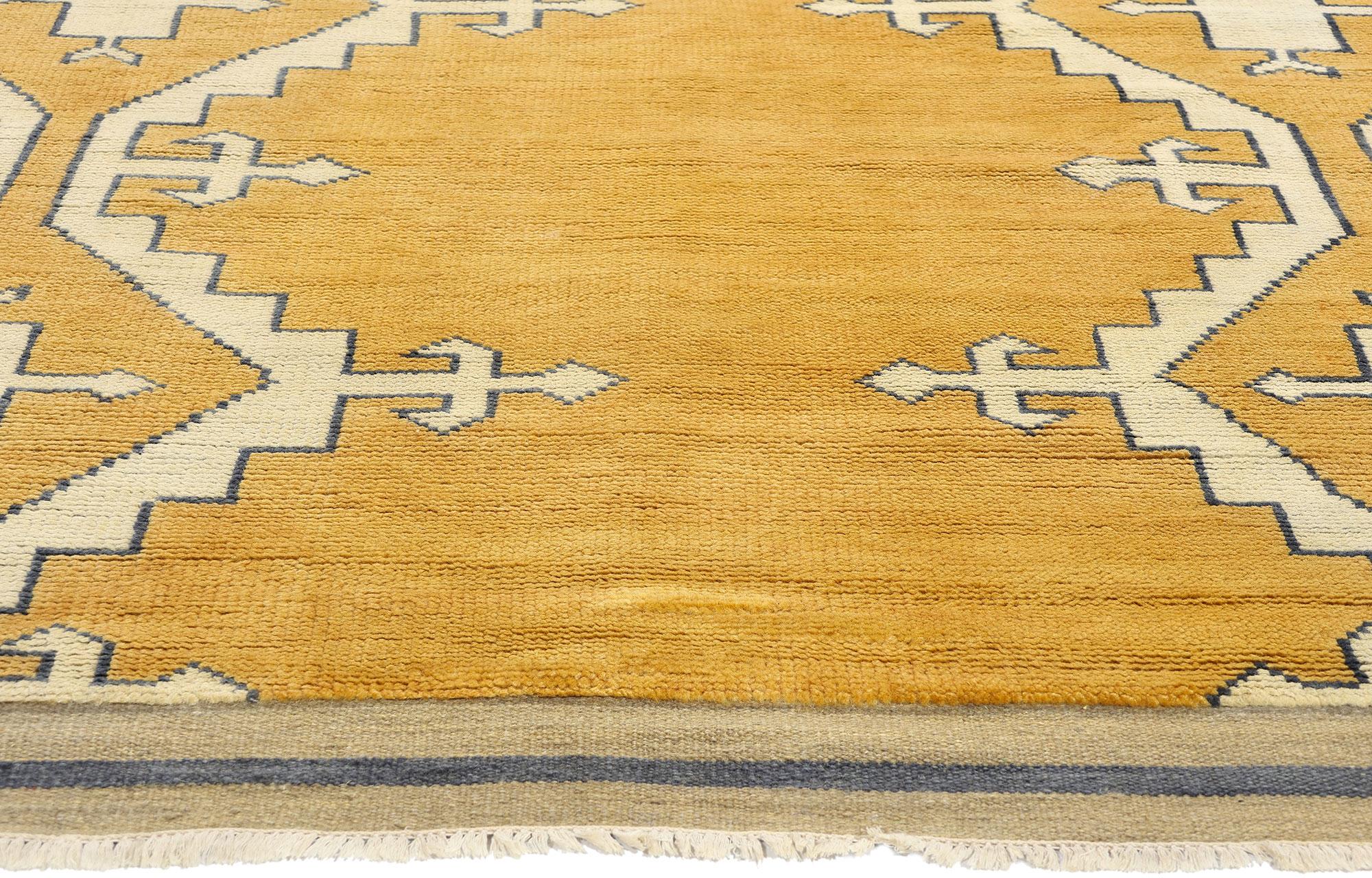 Nueva Alfombra Marroquí Contemporánea Golden Sahara Talisman, 08'00 x 09'11 Indio en venta