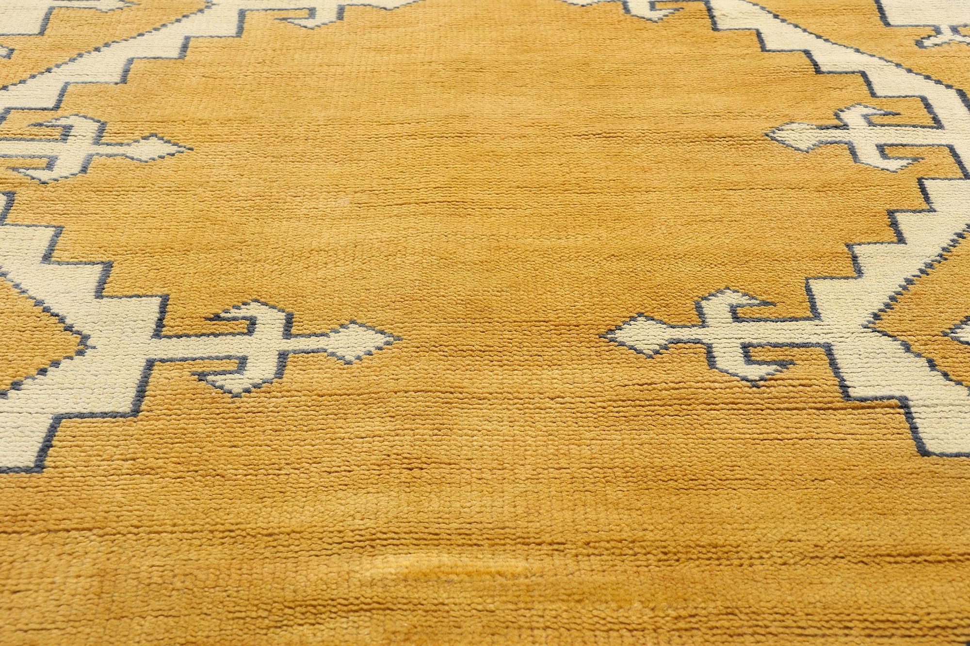 Nueva Alfombra Marroquí Contemporánea Golden Sahara Talisman, 08'00 x 09'11 Anudado a mano en venta