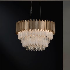 Selenite Chandelier Lamp by Aver