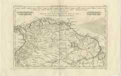 New Granada, New Andalusia & Guiana – Antique Map by Rigobert Bonne, c.1780
