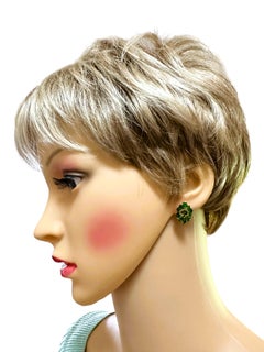 Nuovi orecchini a perno in argento placcato oro Greene & Greene & Greene