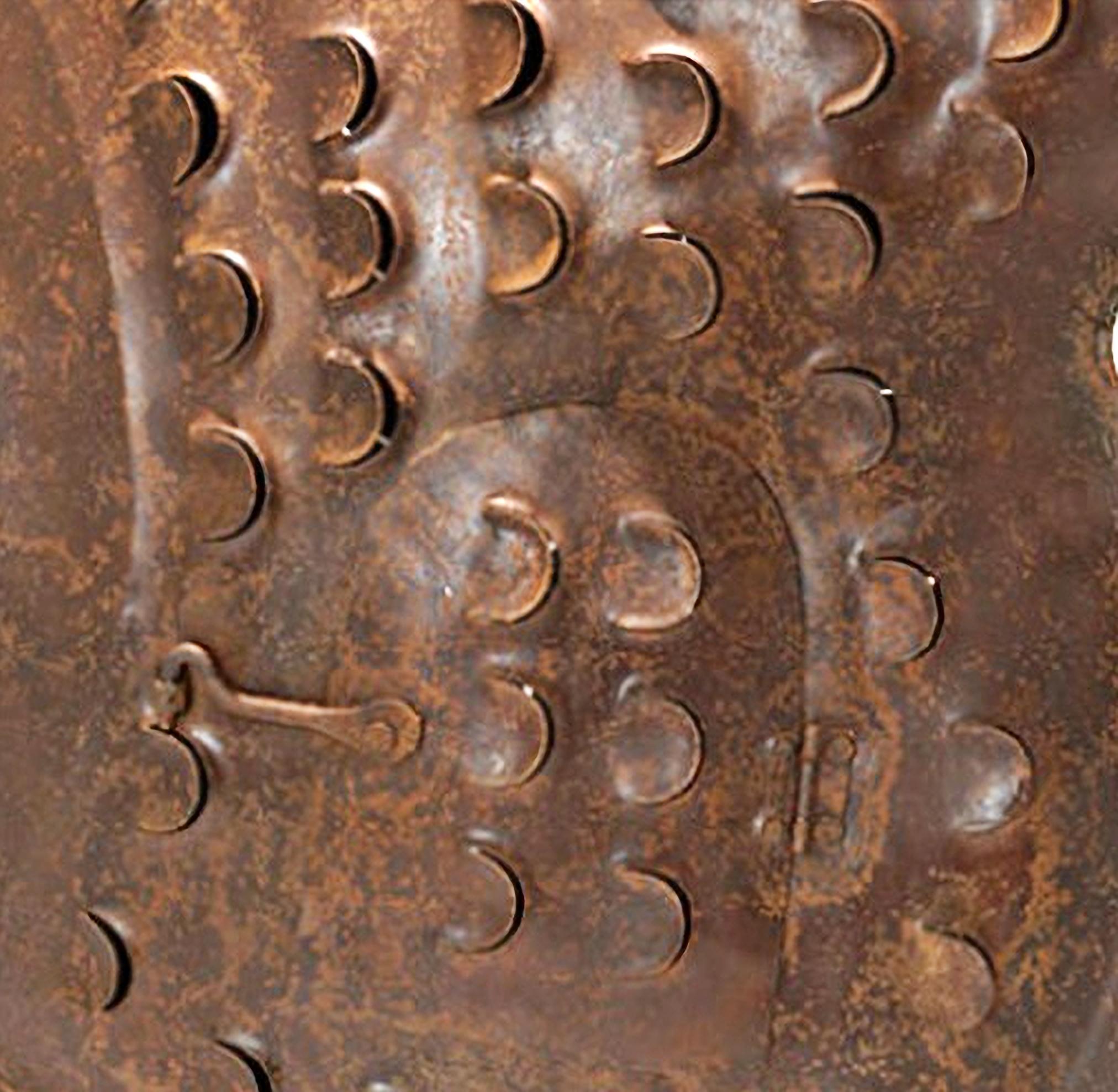 Brown decorative metal fish
Metals : Iron
Sculpture
Size: 63 x 47 cm
Weight: 2 kg
Every single piece is handmade and unique
Availability: Available.