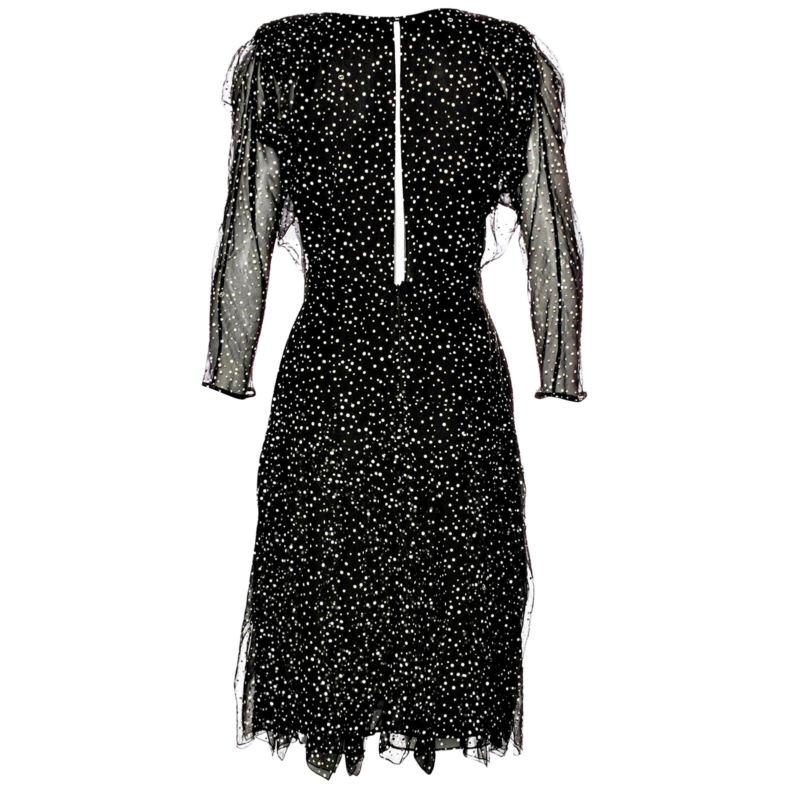 Gucci 90th Anniversary Ad Runway Vidéo Robe en soie F/W 2011 Taille 42 en vente 9