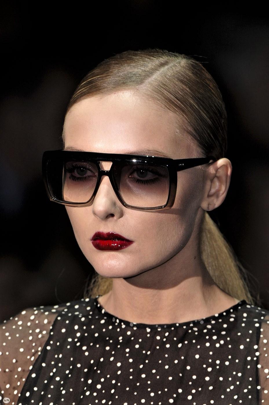 Gucci 90th Anniversary Ad Runway Vidéo Robe en soie F/W 2011 Taille 42 en vente 15