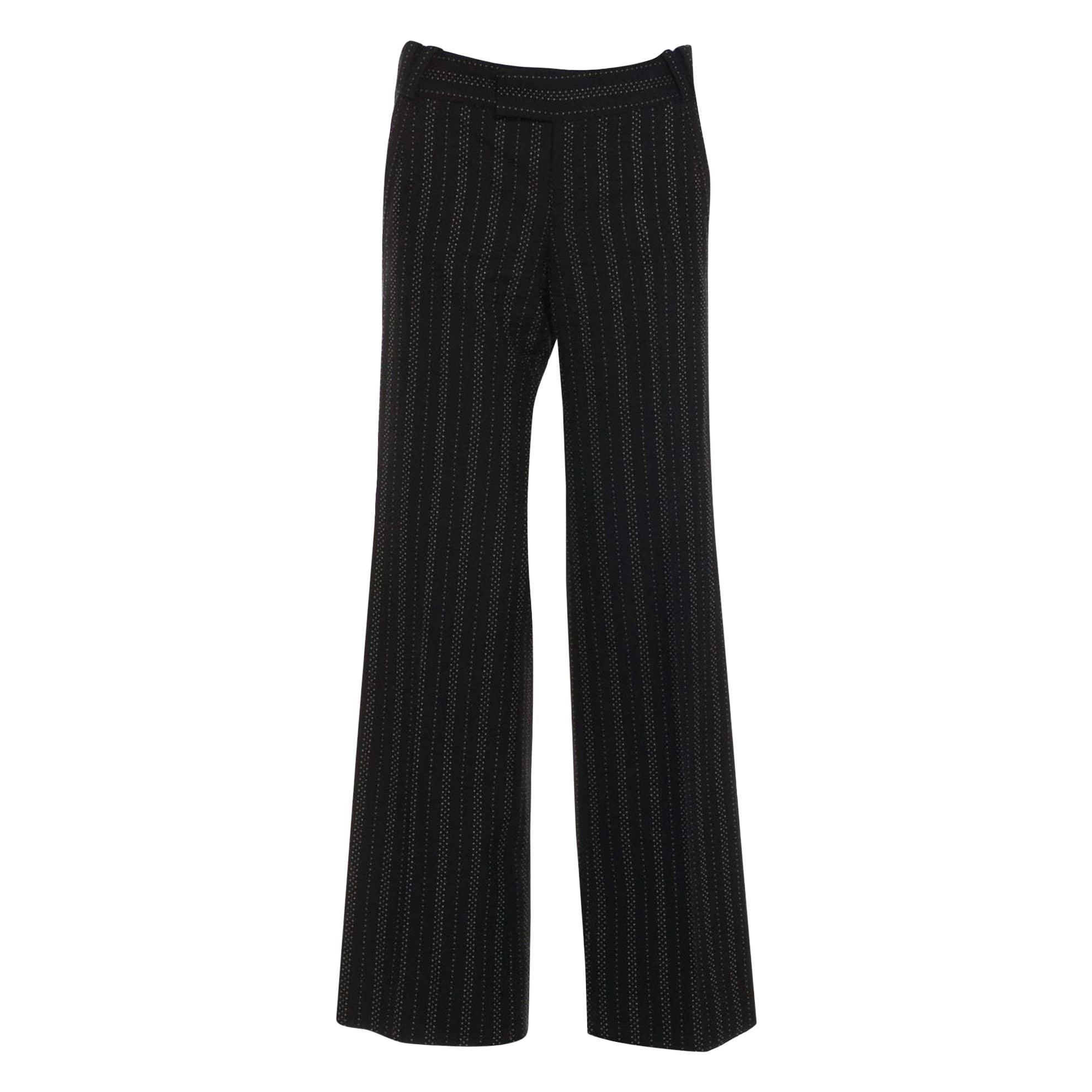New Gucci 90th Anniversary Wool Runway Pants F/W 2011 Sz 42 In New Condition In Leesburg, VA