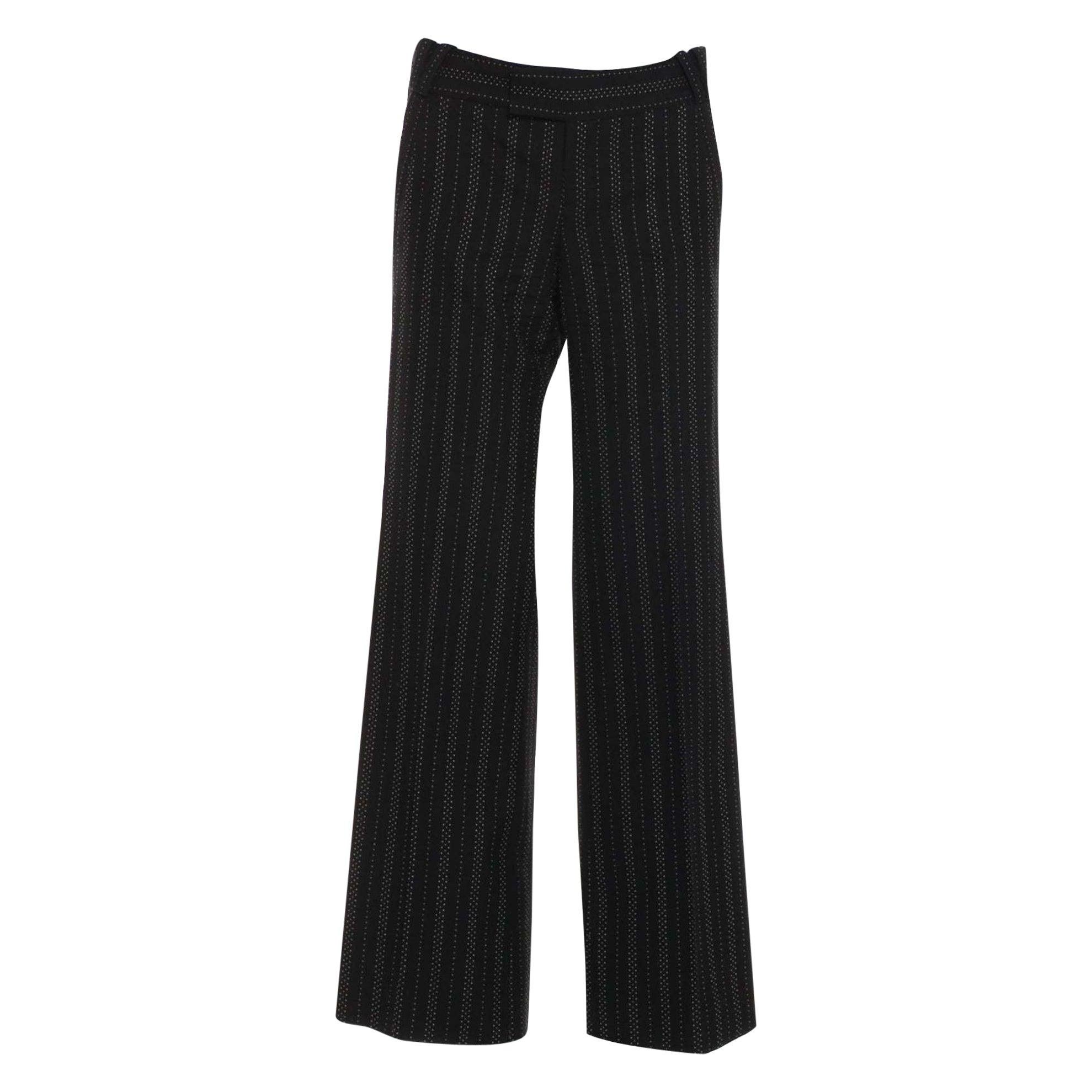 New Gucci 90th Anniversary Wool Runway Pants F/W 2011 Sz 46 In New Condition In Leesburg, VA