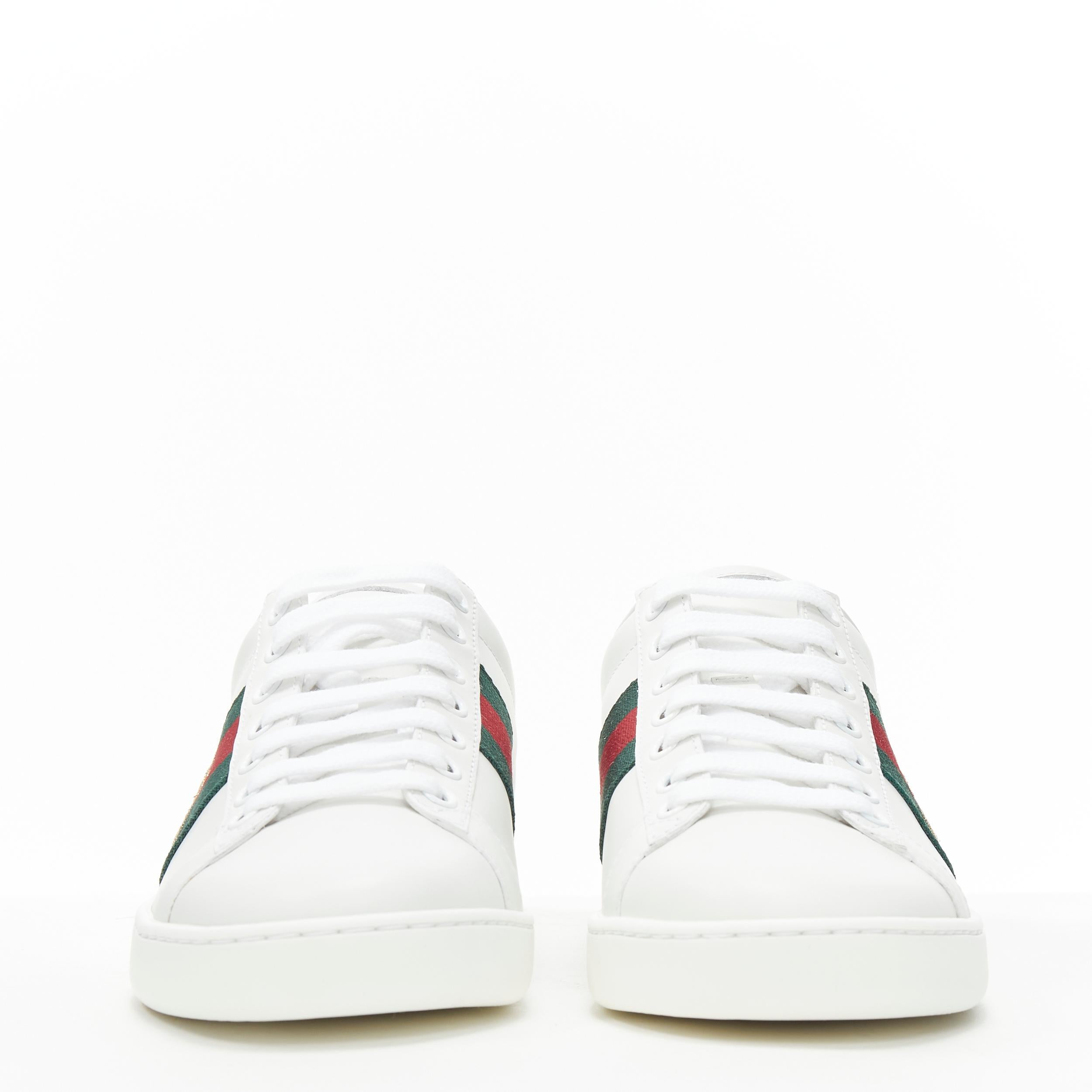 gucci shoes green and red